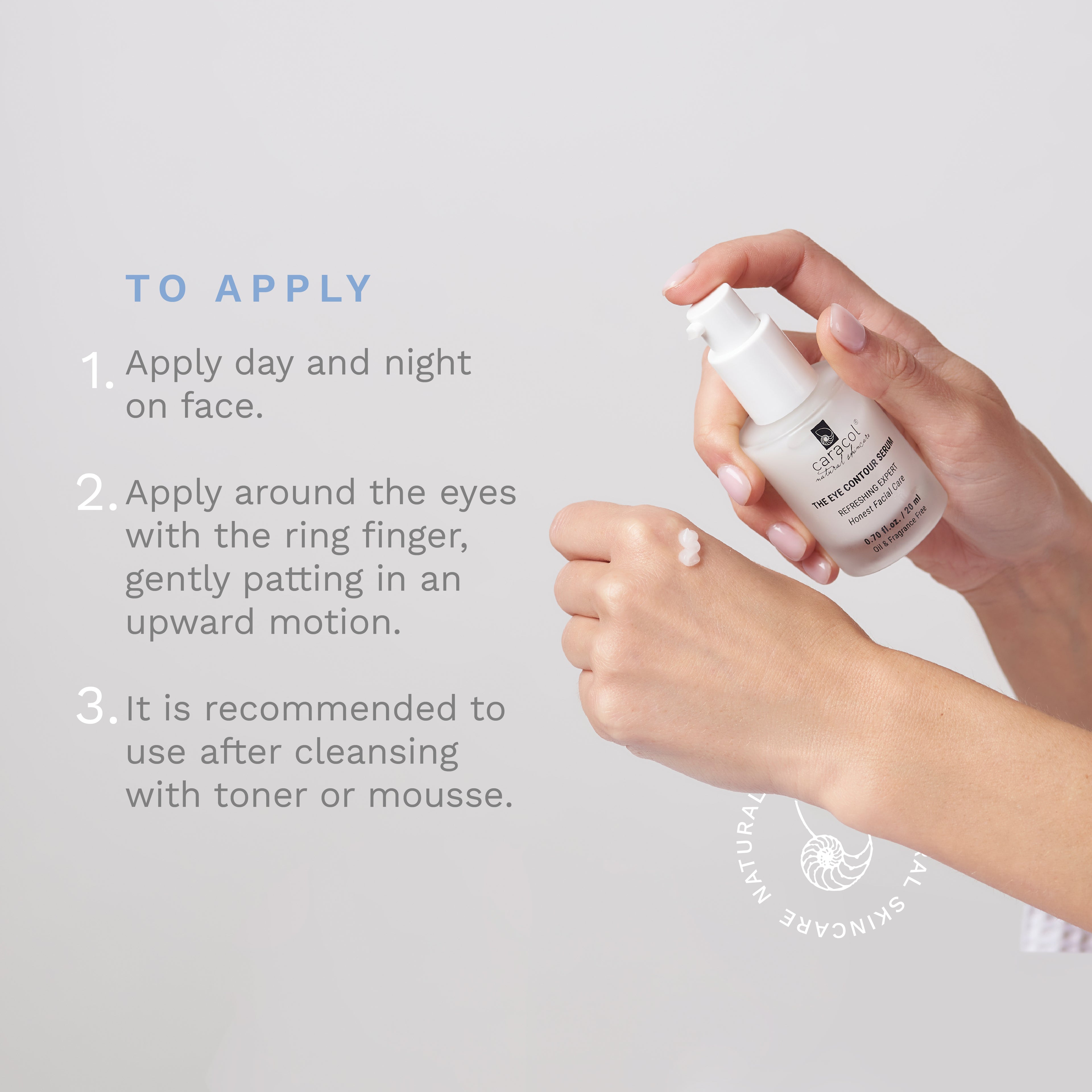 The eye contour serum