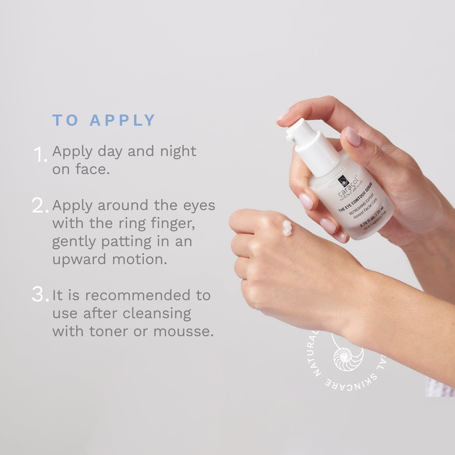 The eye contour serum